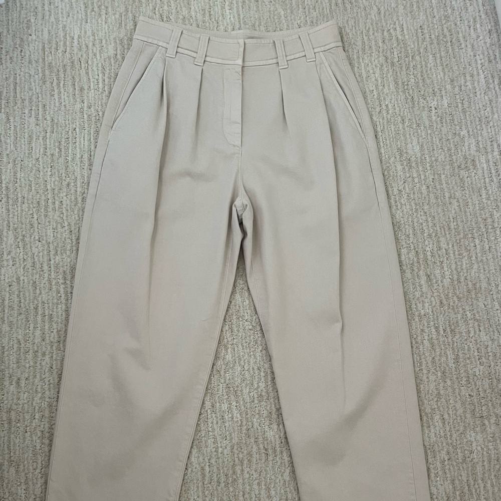 Brunello Cucinelli High-Waist Chino Pants - Light Beige